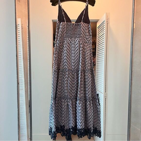 NWT 💙 Derek Lam 10 Crosby Samara Eyelet Midi Dress - Picture 4 of 7